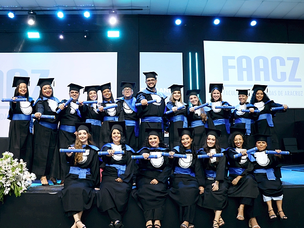 FAACZ realiza cerimônias de colação de grau e forma novos profissionais em seis cursos de graduação