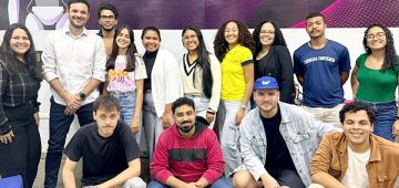 Aula no Espaço Maker aproximou estudantes da realidade do mercado contábil, com relatos inspiradores e troca de experiências. Fotos: Keren Hapuc.
