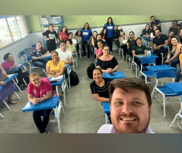Alunas do curso de Psicologia lideram ações no CEEMTI “Monsenhor Guilherme Schmitz”. Foto: Divulgação