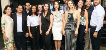 Estudantes de Direito da FAACZ responsáveis pela nota 5 conquistada pelo curso no ENADE 2018. Foto: Ariel Cerri