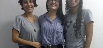 Karla Garcia, Lenice Campos e Bárbara Peroni são alunas da FAACZ aprovadas em Programas de Mestrado. Foto: Divulgação