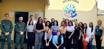 Visita técnica aproximou acadêmicos da rotina da unidade e reforçou os aprendizados da disciplina de Direito Penal. Fotos: Divulgação.