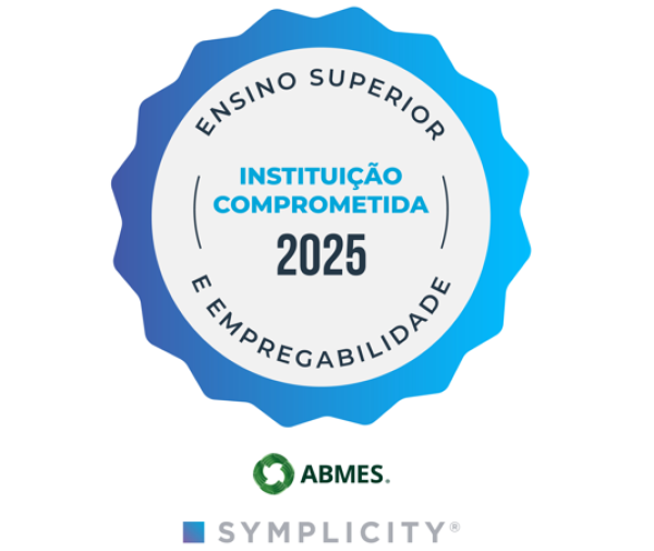FAACZ é certificada com o Selo de Empregabilidade ABMES/Symplicity. Formação alinhada ao mercado, inserção profissional de excelência.