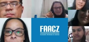 A atividade foi mediada pela professora, Karina Fonseca, responsável pela disciplina de Saúde Mental e Psiquiatria. Foto: Divulgação