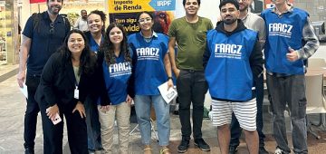 Evento promovido por estudantes e professores de Ciências Contábeis auxiliou a comunidade na declaração do Imposto de Renda. Fotos: Divulgação.