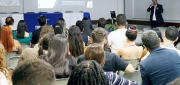 "Visual Law" é tema de palestra para alunos de Direito. Fotos: Ariel Cerri.