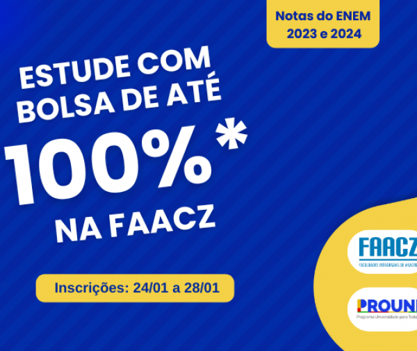 FAACZ oferece bolsas de estudo pelo Prouni 2025: invista no seu futuro com educação de qualidade em Aracruz (ES).